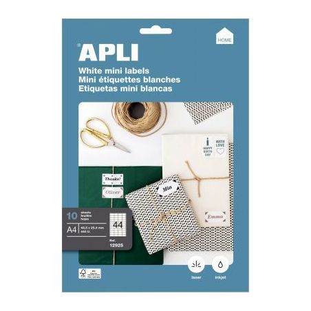 Achetez Pochette de 440 étiquettes multi-usages blanches 48,5x25,4mm 12925 APLI pas cher sur Ma Ren..