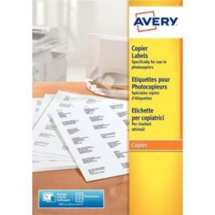 Achetez Boîte de 1 600 étiquettes copieur 105x35mm DP165-100 AVERY pas cher sur Ma Rentrée Scolai..