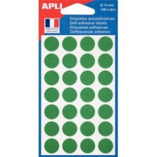 Achetez Etui de 168 pastilles de couleur diamètre 15mm vert 111841 AGIPA pas cher sur Ma Rentrée S..