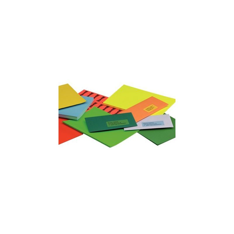 Achetez Boîte de 400 étiquettes couleur 105x148,5mm rouge 3391 RVB9 pas cher sur Ma Rentrée Scola..