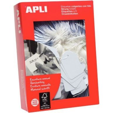 Achetez Boîte de 1000 étiquettes bijouterie 18x29mm blanc 389 AGIPA pas cher sur Ma Rentrée Scola..