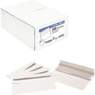 Achetez Boîte de 500 enveloppes blanches C6 114X162 80g/m² autocollantes 910350 LA COURONNE pas ch..