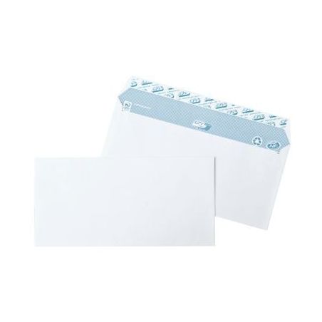 Achetez Boîte de 500 Enveloppes blanches DL 110x220 90g/m² bande de protection 2886 EVERYDAY GPV p..