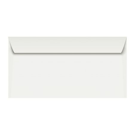 Achetez Boite de 500 enveloppes blanches 110x220mm 80g bande siliconée fenêtre 35x100mm 1401C CLAI..