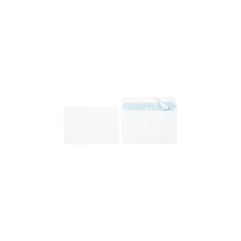 Achetez Boîte de 500 enveloppes blanches C5 162x229 80g/m² bande de protection 1312 GPV pas cher s..