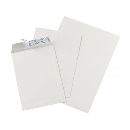 Achetez Paquet de 50 pochettes vélin blanc C5 162x229 90g/m²  bande de protection 23050 LA COURONN..