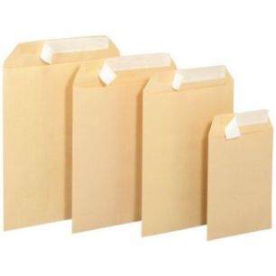 Achetez Boite de 250 pochettes Kraft 120g format 26x33cm bande siliconnée 4157 pas cher sur Ma Rent..