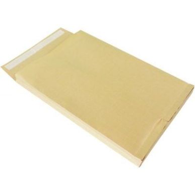 Achetez Carton de 125 pochettes kraft armé 260x330mm soufflet 30mm bande siliconée 1799 LA COURONN..