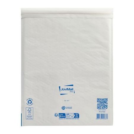Achetez Paquet de 10 pochettes matelassées en kraft Blanches bulles format 35 x 47 cm pas cher sur ..