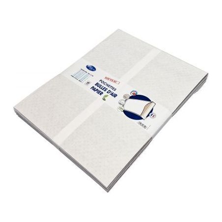 Achetez Lot de 10 pochettes bulle air blanc  350 x 470 mm 23810 LA COURONNE pas cher sur Ma Rentrée..