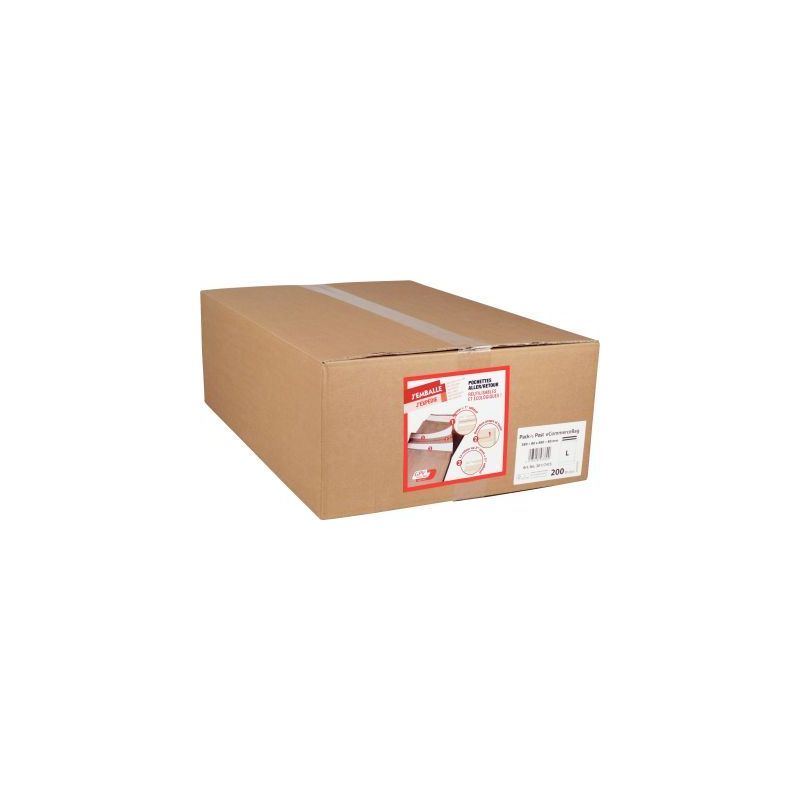 Achetez Carton 200 pochettes aller retour kraft 380 x 480 80BS 4574 GPV pas cher sur Ma Rentrée Sco..