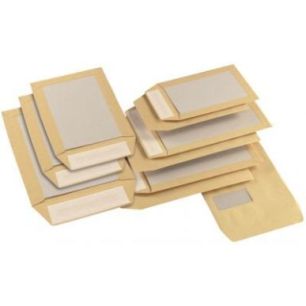 Achetez Boîte de 100 pochettes dos carton 230x320 120g/m², bande siliconée 4455 pas cher sur Ma R..