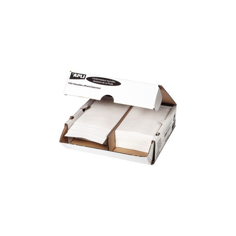 Achetez Boîte de 1000 étiquettes d'affranchissement 140x45mm - 2 poses 14020 AGIPA pas cher sur Ma.. Achetez Boîte de 1000 étiquettes d'affranchissement 140x45mm - 2 poses 14020 AGIPA pas cher sur Ma..