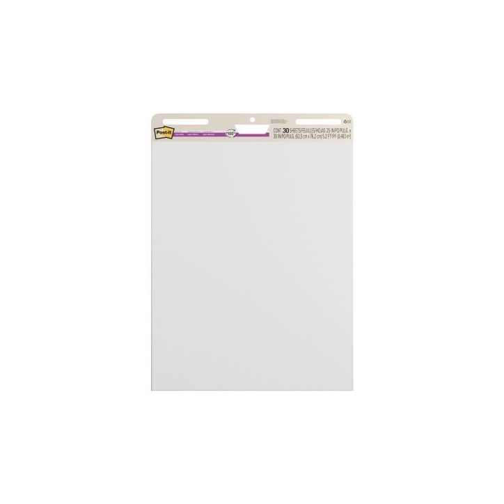 Pack de 2 blocs meeting chart recyclé 63.5 x 76.2 BP1497 POST-IT 3M