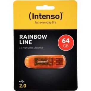Achetez Clé USB Rainbow 64 Go 3502490 INTENSO pas cher sur Ma Rentrée Scolaire