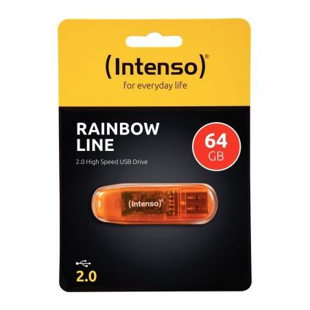 Achetez Clé USB Rainbow 64 Go 3502490 INTENSO pas cher sur Ma Rentrée Scolaire