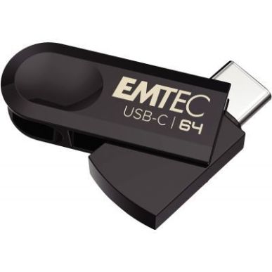 Achetez Clé USB Type-C 3.2 Emtec 64 Go ECMMD64GC283 EMTEC pas cher sur Ma Rentrée Scolaire