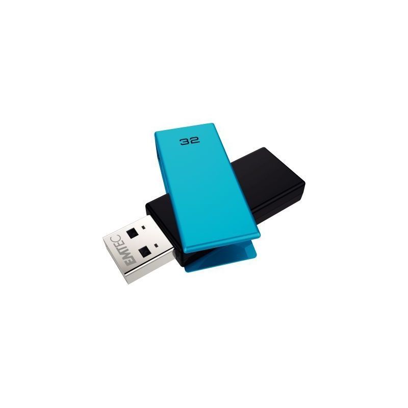 Achetez Clé USB Emtec Brick 2.0 C350 32 go bleu ECMMD32GC352 EMTEC pas cher sur Ma Rentrée Scolair..