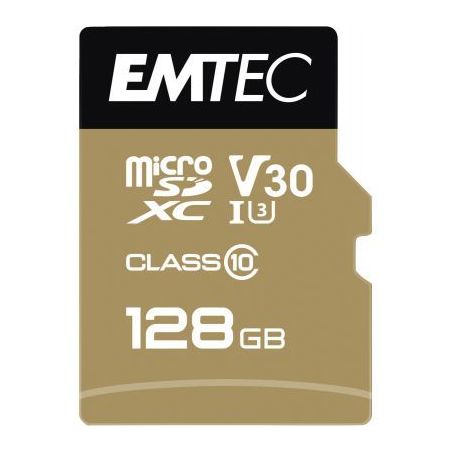 Achetez Carte micro SD Emtec UHS I U3 V30 Speedin Pro 128 GO XC ECMSDM128GXC10SP EMTEC pas cher sur ..