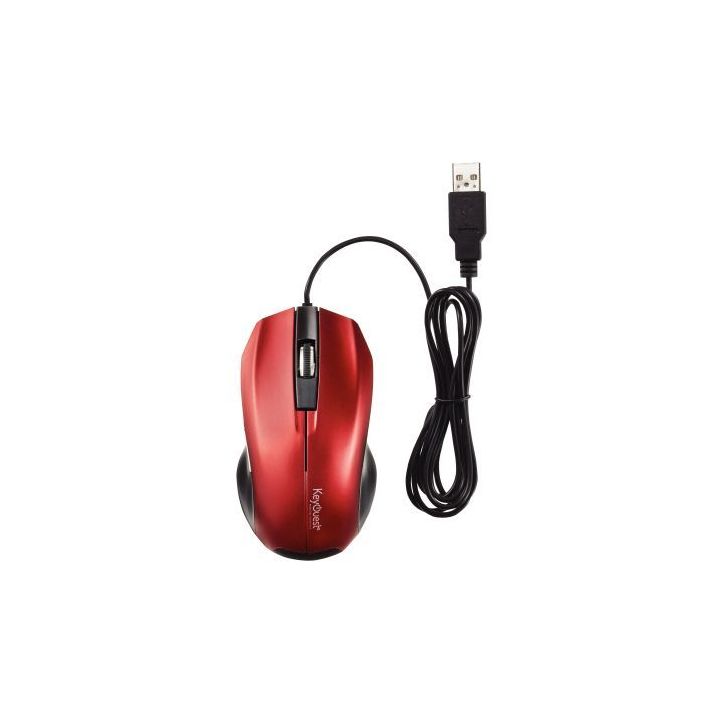 Souris optique filaire rouge KO018439 KEYOUEST