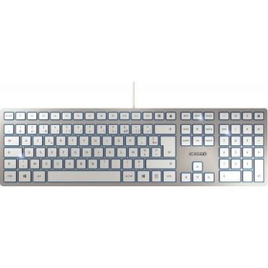 Achetez Clavier Cherry KC6000  slim silver 925539 CHERRY pas cher sur Ma Rentrée Scolaire