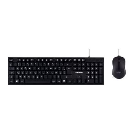 Achetez Pack clavier et souris Keyouest filaire KO040102 KEYOUEST pas cher sur Ma Rentrée Scolaire
