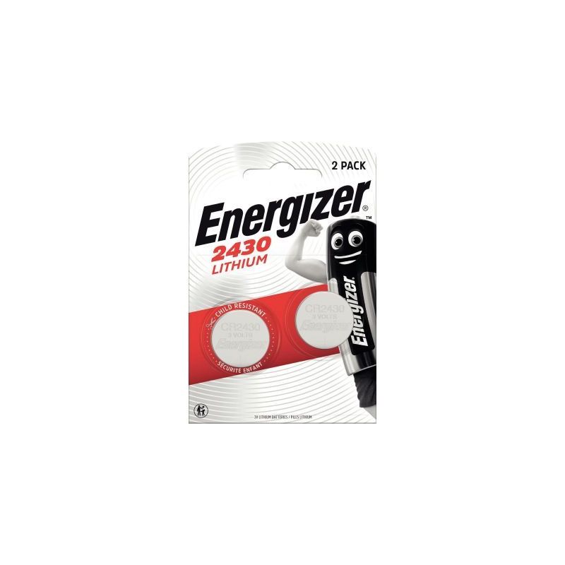 Achetez Blister 2 piles lithium 3V CR2430 7638900379914 ENERGIZER pas cher sur Ma Rentrée Scolaire Achetez Blister 2 piles lithium 3V CR2430 7638900379914 ENERGIZER pas cher sur Ma Rentrée Scolaire