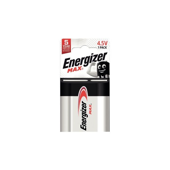 DURACELL Piles alcalines 4,5V Plus 100%, 3LR12, lot de 1 pile