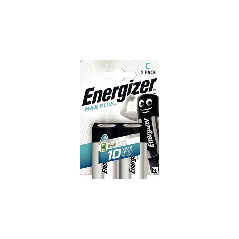 Achetez Blister 2 piles 1,5V Max Plus C 7638900423334 ENERGIZER pas cher sur Ma Rentrée Scolaire