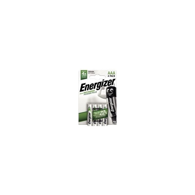 Achetez Blister 4 accu recharge ENERGIZER AAA 700 MAHCHP4 E300626604 ENERGIZER pas cher sur Ma Rentr..