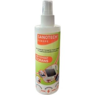 Achetez Spray nettoyant pour écran 250ml ST0061 SANOTECH pas cher sur Ma Rentrée Scolaire