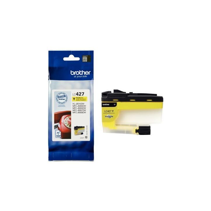 Cartouche d'encre Brother LC427Y jaune à la marque Téléphone LC427Y BROTHER