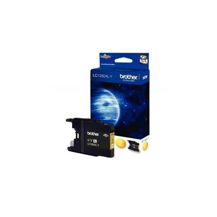Cartouche jet d'encre à la marque Brother LC1280XL jaune haute capacité Neptune LC1280XLY BROTHER