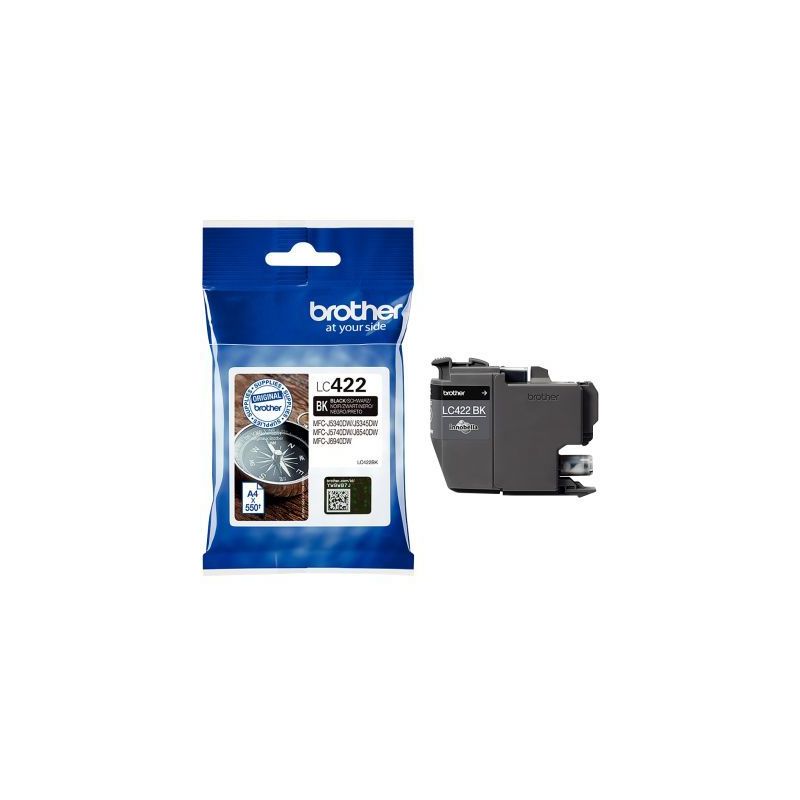 Achetez Cartouche d'encre Brother LC422BK noir à la marque Boussole LC422BK BROTHER pas cher sur Ma..