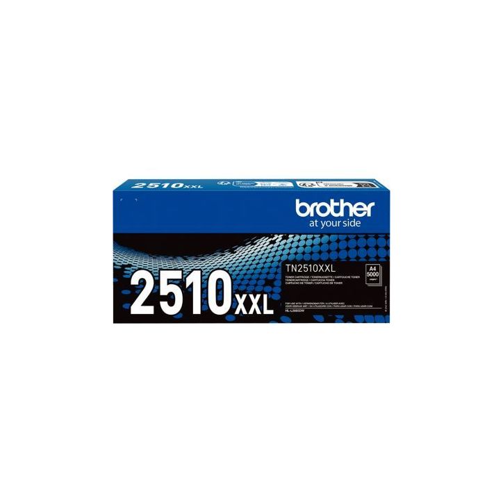 Brother TN2510XXL toner laser noir très haute capacité authentique TN2510XXL TN2510XXL BROTHER