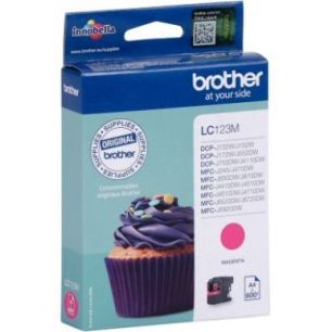 Achetez BROTHER Cartouche Jet d'encre Magenta LC123M pas cher sur Ma Rentrée Scolaire