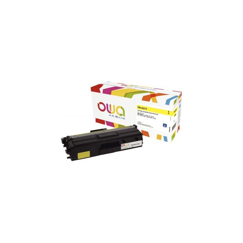 Achetez Toner laser compatible à la marque Brother TN421Y jaune K18060OW OWA ARMOR pas cher sur Ma .. Achetez Toner laser compatible à la marque Brother TN421Y jaune K18060OW OWA ARMOR pas cher sur Ma ..