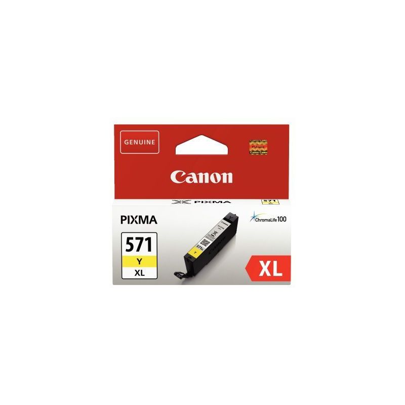 Achetez CANON Cartouche Jet d'encre CLI-571XL Jaune 0334C001AA pas cher sur Ma Rentrée Scolaire Achetez CANON Cartouche Jet d'encre CLI-571XL Jaune 0334C001AA pas cher sur Ma Rentrée Scolaire