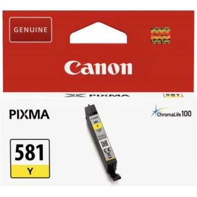 Achetez Cartouche d'encre à la marque CANON CLI581Y jaune 581 CASPI2105C001 CANON pas cher sur Ma R..