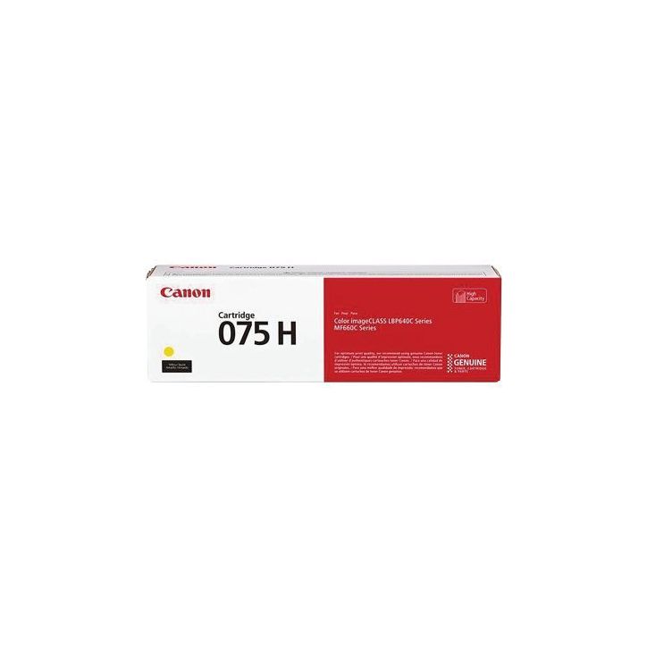 Canon 075H cartouche laser jaune haute capacité authentique 075H 6366C002 CANON