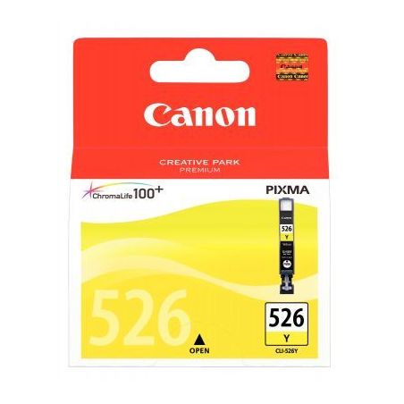 Achetez CANON Cartouche Jet d'encre Jaune CLI526Y 4543B001AA pas cher sur Ma Rentrée Scolaire