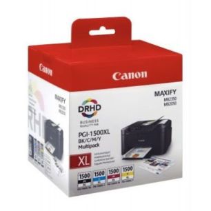 Achetez CANON Multipack 4 couleurs Jet d'encre PGI1500XL 9182B004 pas cher sur Ma Rentrée Scolaire