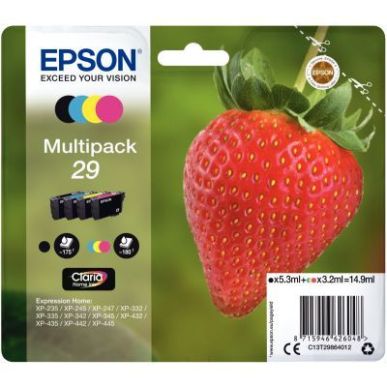 Achetez EPSON Multipack Jet d'encre fraise C13T29864012 pas cher sur Ma Rentrée Scolaire