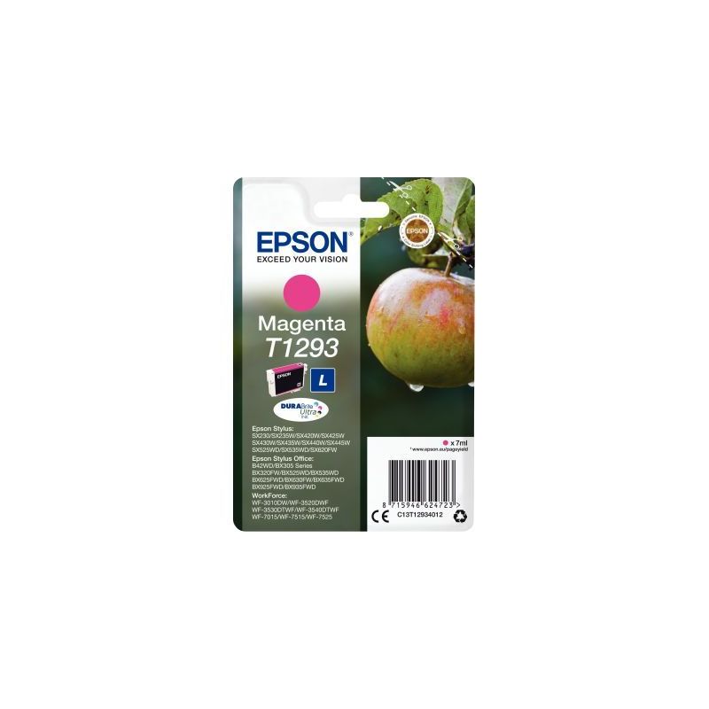Achetez EPSON Cartouche Jet d'encre Magenta C13T12934012 pas cher sur Ma Rentrée Scolaire Achetez EPSON Cartouche Jet d'encre Magenta C13T12934012 pas cher sur Ma Rentrée Scolaire