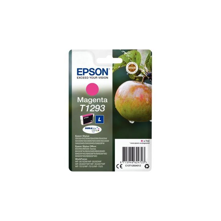 EPSON Cartouche Jet d'encre Magenta C13T12934012