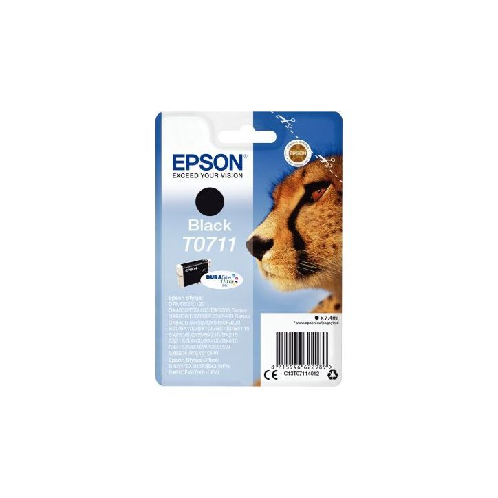 EPSON Cartouche Jet d'encre Noir C13T071140112