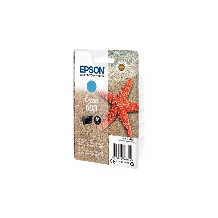 Cartouche jet d'encre à la marque Epson T03U240 cyan Etoile de mer C13T03U24010 EPSON