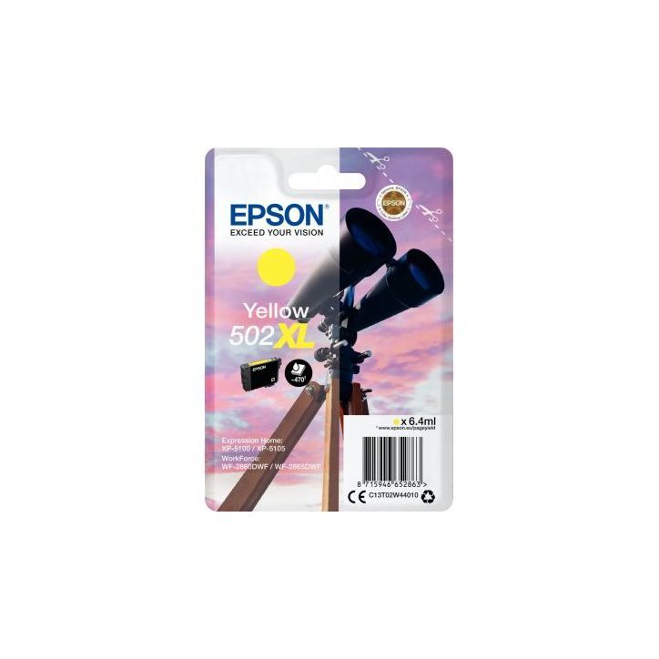 Cartouche jet d'encre à la marque Epson T02W440 jaune haute capacité Jumelles C13T02W44010 EPSON