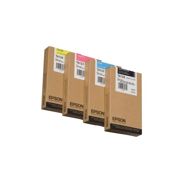 Epson cartouche jet d'encre photo cyan authentique (T612200) T612200 EPSPI612200 EPSON