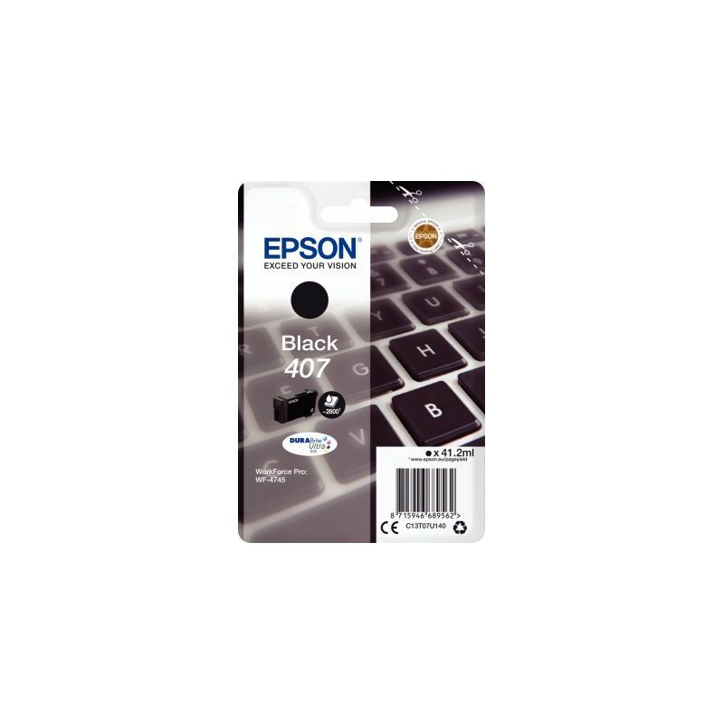Achetez Cartouche jet d'encre à la marque Epson T07U140 noir Clavier C13T07U140 EPSON pas cher sur ..
